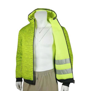 Chaqueta de Construcción de Algodón Reflectante de Alta Visibilidad, Colores y Diseños Personalizados, Alta Calidad, Antipolvo, Térmica, Antiestática - Product Image 2