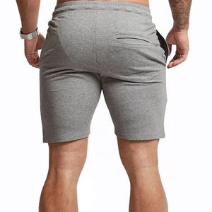 High Quality Summer 350GSM Heavyweight Sports Wear 100% Cotton Loose Drawstring Solid Color French Terry <b>Shorts</b> for <b>Men</b> Custom - Product Image 3