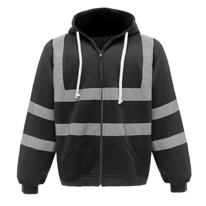 Hi VIS เสื้อฮู้ดเพื่อความปลอดภัยเรืองแสงขนาดใหญ่ปรับแต่งโลโก้ได้วัสดุโพลีเอสเตอร์และผ้าฝ้าย - Product Image 1