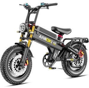 ANIIOKZI A8 Pro <b>Max</b> 60V 80Ah Mountain Electric Bike for Adult,Long Range, 6000W Dual Motor & Dual Front Disc Brakes,<b>Smart</b> System - Product Image 1
