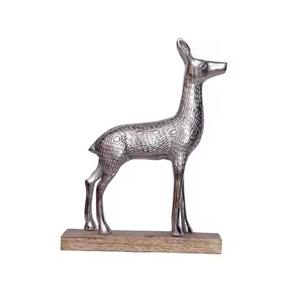 Centro de mesa de metal alegre para la cena de Navidad y el evento de temporada - Product Image 3