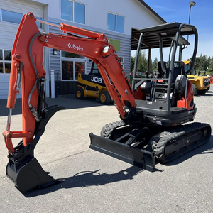 Mini-excavatrice Kubota U25S, 25 tonnes, compacte, hydraulique, pour travaux de construction, d'agriculture, d'aménagement paysager et de terrassement - Product Image 4
