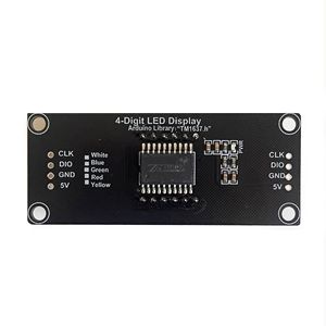 Module d'affichage LED à 7 segments à 4 chiffres TM1637 pour pièces et accessoires d'instruments - Product Image 6