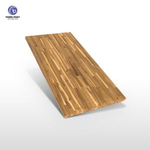 Plan de travail en bois d'acacia personnalisable de 25x96 pouces, finition huilée, qualité BC, fabriqué au Vietnam, armoires de cuisine, épaisseur de 1,25 à 1,5 pouces - Product Image 3