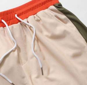 Ensemble pull à capuche et short 100% coton pour hommes, tissu éponge de haute qualité, nouveau design personnalisé avec poche pour l'automne, motif solide - Product Image 2