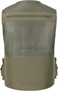 Gilet de chasse respirant de haute qualité pour hommes, camouflage Upland, dernière vente chaude, nouveau gilet camouflage, gilet de chasse majestueux, logo personnalisé - Product Image 6