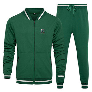 Mens Tracksuit Outdoor Running Gym Fitness Sportswear <b>Athletic</b> Apparel Set Mens Tracksuit Fitness Sportswear - Product Image 1