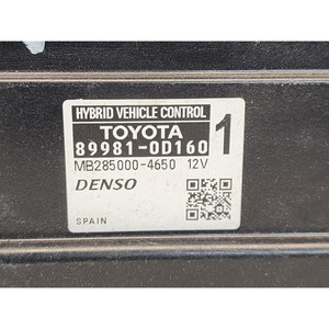 Calculateur moteur ECU Toyota Yaris Série 899810D160 DENSO 1NZFXE hybride 1497 (17>20) - Product Image 3