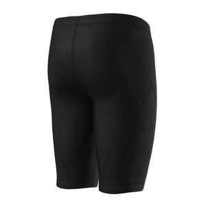 Maillot de bain Jammer noir uni pour hommes, pour la compétition - Product Image 2