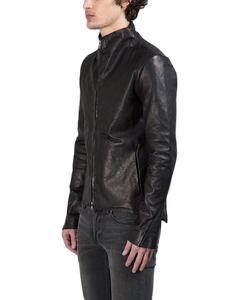 Veste en cuir pour homme tendance, veste en cuir véritable simple et populaire de couleur unie pour l'automne et l'hiver - Product Image 5