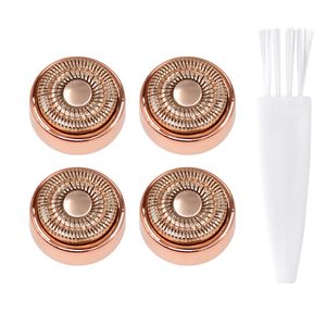 Cabezales de Repuesto para Afeitadora Eléctrica Chapados en Oro, Resistentes al Agua IPX7, Depilador Facial para Labios, Barbilla y Mejillas - Product Image 2
