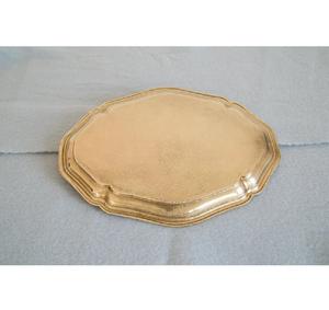 Magnifiquement Artisan Fabriqué Durable 100% Plateau En Laiton Massif Pur De Haute Qualité pour La Maison Et Le Restaurant En Vrac Pour L'approvisionnement - Product Image 3