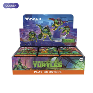 Magic The Gathering <span class=keywords><strong>Teenage</strong></span> <span class=keywords><strong>Mutant</strong></span> <span class=keywords><strong>Ninja</strong></span> <span class=keywords><strong>Turtles</strong></span> Play Booster Display Versione Inglese Carte Collezionabili per Età 13+ - Product Image 1