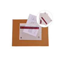 Sacs d'expédition autocollants blancs à fermeture Peel & Seal avec pochette pour bordereau d'expédition JPPL, taille personnalisée, impression sur mesure
