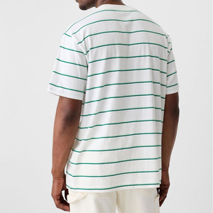 Camisetas para hombre 100% algodón logotipo personalizado alta calidad ecológico transpirable precio al por mayor fabricante de Pakistán - Product Image 3