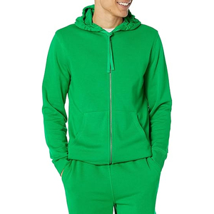 High Quality <b>Men</b> <b>Zipper</b> Hoodies Fashionable Streetwear Custom Logo Gym <b>Hoodie</b> Bulk Supplier Factory - Product Image 1