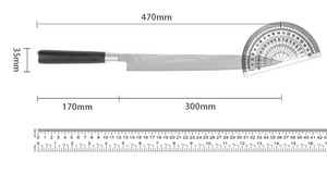 Couteaux de cuisine et de chef ambidextres faits à la main, durables, de qualité supérieure, personnalisés en gros, service OEM/ODM - Product Image 6