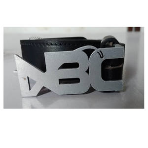 เข็มขัดแฟชั่นลำลองปรับได้หัวเข็มขัดโลหะผสมเข็มขัดหนังแท้สำหรับผู้ชาย - Product Image 3