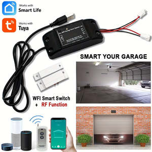Controlador Inteligente para Puerta de Garaje Estilo Industrial MIXIYOU, Receptor WiFi RF433MHz, Control por Aplicación Alexa Home, con Sensor - Product Image 6