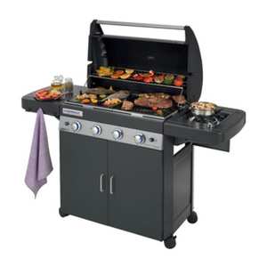 Barbecue Dualgas Serie 4 Classic Lsplusdark DG 4 Bruciatori in Acciaio Inox - Product Image 1