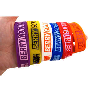 Pulsera de goma de silicona con impresión personalizada, regalo de Maratón - Product Image 6