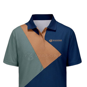 Camiseta Polo Casual Elegante para Hombre, Color Personalizado, Algodón Premium Transpirable, Corte Ajustado, Moda de Verano - Product Image 2