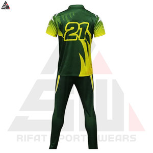 Nouveau design OEM de la demande du client impression taille normale sublimation Cricket uniforme haute qualité vêtements actifs élégant Cricket uniforme - Product Image 2