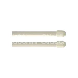 แพ็ค2ชิ้นแท่งแบนเหล็กเคลือบพลาสติกแบบยืดได้ก้านแบนขนาด10มม. ใช้กับ - Product Image 1