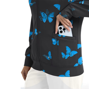 Uniformes Médicos para Mujer al por Mayor, Uniformes Quirúrgicos de Rayón y Elastano, Chaquetas de Hospital Elásticas para Enfermería, Impresión por Sublimación - Product Image 5