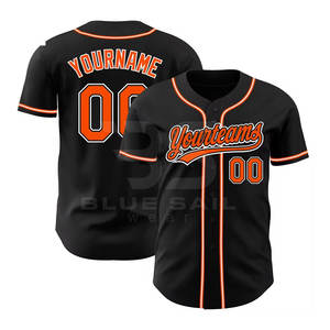 Maillot de baseball de qualité supérieure Matériau en maille respirante pour hommes et jeunes joueurs Maillot de baseball personnalisé - Product Image 1