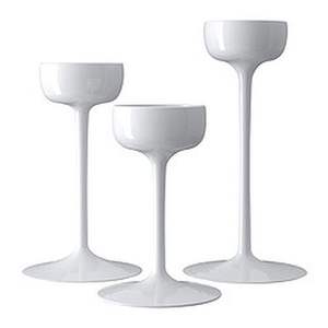 Ensemble de 3 supports à bougies en métal de différentes tailles, couleur noire, décoration, support à bougies à vendre - Product Image 3