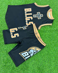 Maillot de basket-ball en maille réversible, uniforme de basket-ball en gros, uniforme d'équipe vierge, caractéristique de séchage rapide, service OEM - Product Image 2