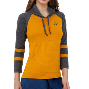 Meilleures ventes de sweats à capuche pour femmes 100% coton Vêtements décontractés de haute qualité pour adultes Prix raisonnable Col à capuche pour le devant de l'hiver - Product Image 2