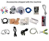 Machine de découpe laser CO2, nouveau modèle 300*200mm, refroidissement par eau, découpe papier, bois, cuir, acrylique, caoutchouc, verre, pierre, 40W