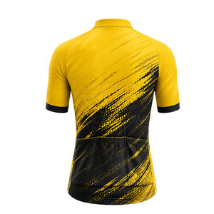Active Fit Men <b>Cycling</b> Jersey Lightweight Breathable Customized Polyester Stretch Material High Quality for Outdoor Riding - Product Image 2