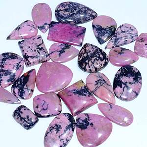 Piedra preciosa natural para joyería, cabujones de Rodonita natural, piedras preciosas sueltas, rodonita, precios de fábrica del exportador indio - Product Image 6