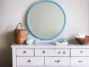 Miroir d'art en résine artificielle européenne de luxe fait à la main, thème amour, peinture, accessoire de décoration intérieure pour rehausser votre espace avec style - Product Image 2