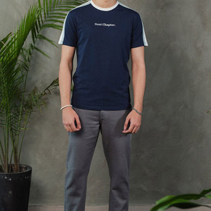 Camiseta de hombre de la mejor calidad Color liso por encargo Nuevo estilo Camisetas de algodón para hombre en camisetas transpirables de buena calidad para hombre - Product Image 5