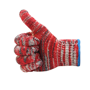 Gants de sécurité à prix de gros, multicolores, en polyester tricoté, pour écran, durables, pour le sport quotidien, quatre saisons, travail - Product Image 4