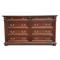 Lit en Bois Classique Élégant avec Décorations Raffinées et Capitonnage pour Maison, Hôtel, Villa, Meuble de Chambre à Coucher pour Appartement