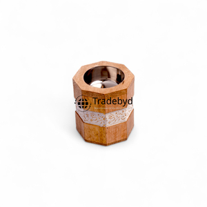 Handmade Traditional Carved Premium Quality Wooden Bakhoor Burner Natural Wood Anti-Odour <b>Incense</b> <b>Holder</b> for Arabic Decor - Product Image 1