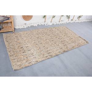 Modern Vintage 43 X 79ft Turkish <b>Rug</b> Beige Wool Latex Backing Tabriz Patchwork Oriental for Teen Living Bedroom <b>Car</b> Allowed - Product Image 3