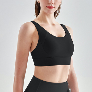 Almohadillas fijas ajustables Sujetador de entrenamiento deportivo para damas Ropa de ejercicio de entrenamiento de alto impacto Sujetador de Yoga de gimnasio transpirable Top Tallas grandes - Product Image 6