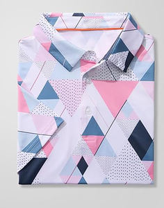 เสื้อโปโลผ้าฝ้ายออร์แกนิกของผู้ชายสำหรับฤดูร้อน100% ระบายอากาศได้ดีออกแบบได้เองด้วยการถักลายโลโก้สีพื้น - Product Image 5