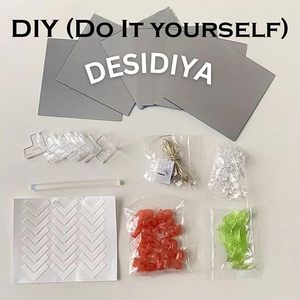 Boule de cristal 3D Desidiya Art Déco Lampe de nuit LED Support en silicone Sphère en verre Décoration d'intérieur Cadeau Couleur personnalisée Ramadan Anniversaire - Product Image 5