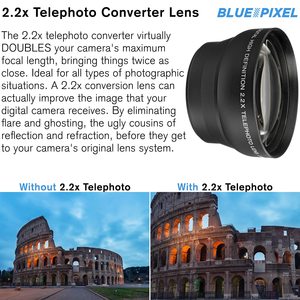 Appareil photo reflex numérique 5D Mark IV avec objectif 18-55 mm, objectif 75-300 mm, objectif super zoom HD 420-800 mm, carte mémoire 128 Go, flash, monopode - Product Image 4