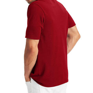 Polos doux en coton de qualité supérieure T-shirt polo respirant et doux avec logo brodé sur le devant pour hommes Mode décontractée et tenue de bureau - Product Image 4