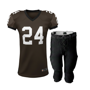 Maillot de football américain personnalisé pour femmes adultes, uniforme de match, jersey en polyester léger 185GSM, vêtements de sport pour tournoi - Product Image 6