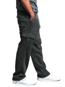 กางเกงถักมีกระเป๋าสำหรับผู้ชายกางเกงของผู้ชาย - Product Image 3