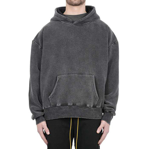 New Arrival Unisex Heavy Weight <b>Hoodie</b> 400gsm Cotton Oversized Hoodies for Men Sportswear <b>Gym</b> <b>Hoodie</b> - Product Image 3